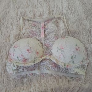 Victoria secret lace t back bra